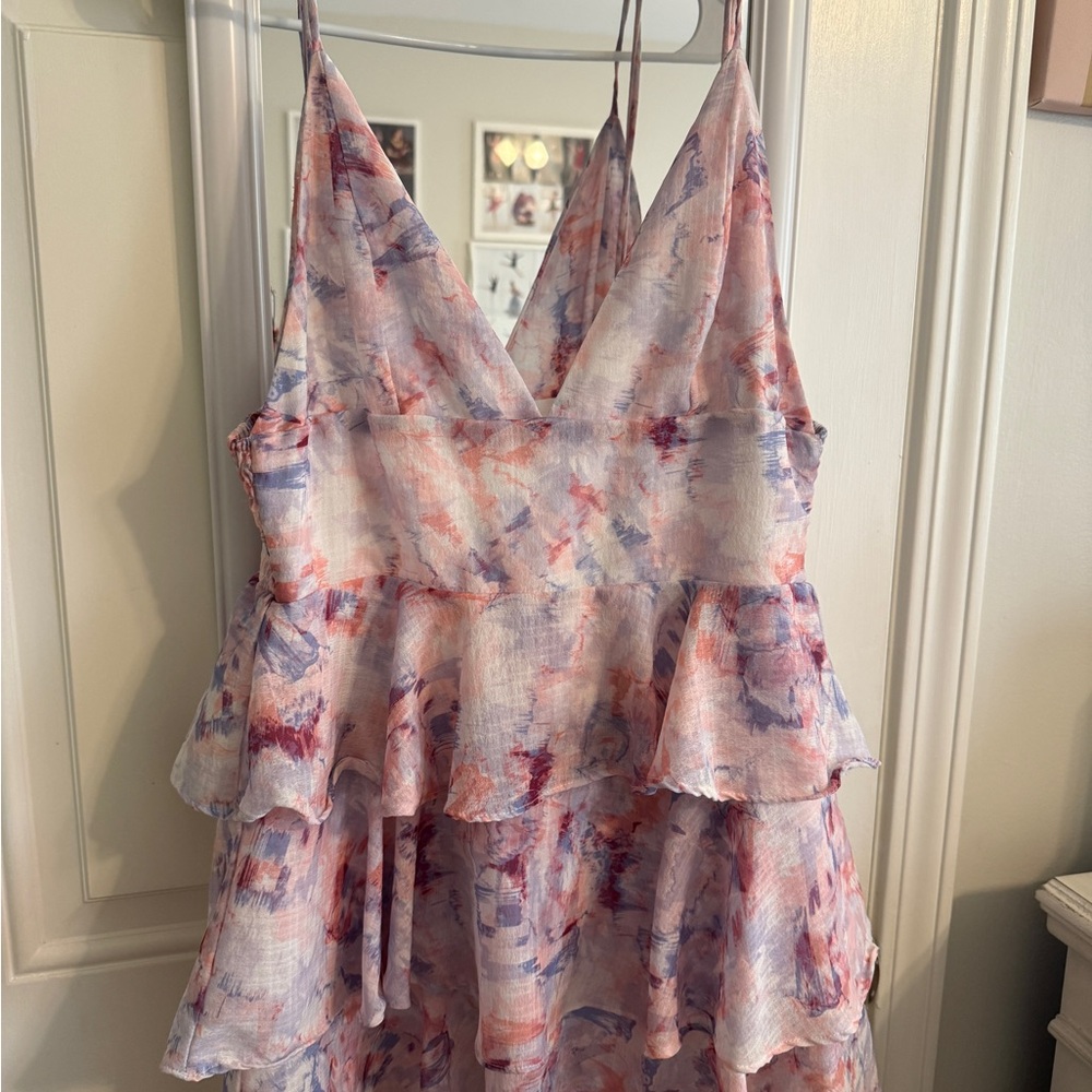 Floral Ruffle Dress